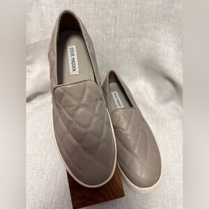 Steve Madden Quilted Slip-On Sneakers – Size 9M